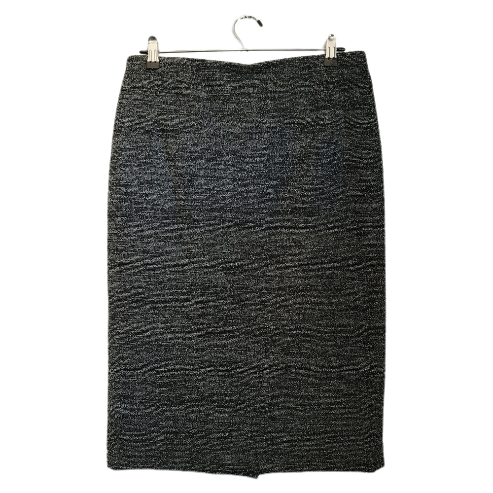 Chelsea & Theodore Skirt Womens M Medium Black Pencil